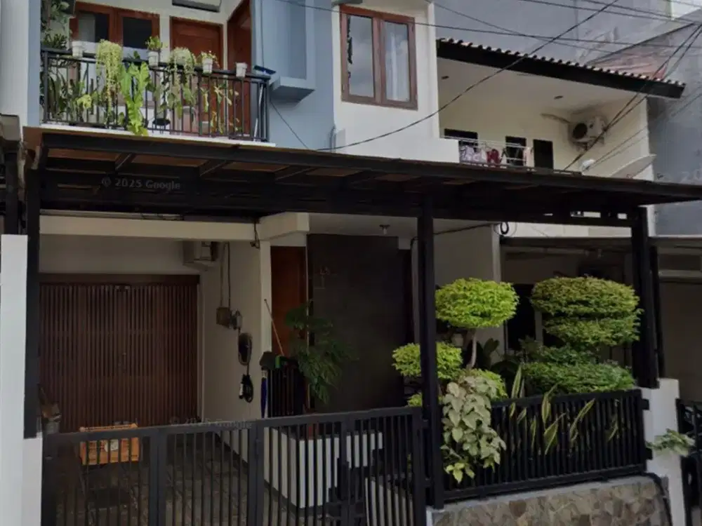 Murah !! DIJUAL RUMAH DI PEGANGSAAN INDAH 2 LANTAI SUDAH KOSONG ADA AC 5 UNIT