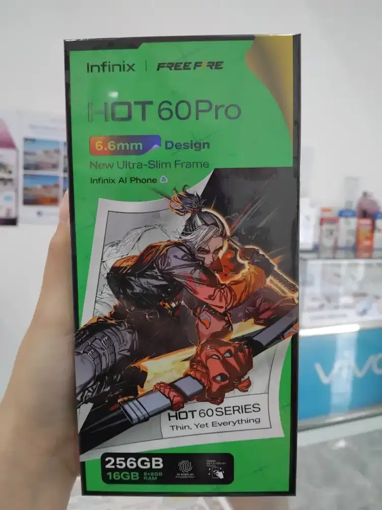 Infinix Hot 60 Pro 8/256 New Segel Box Garansi Resmi Promo Bandung
