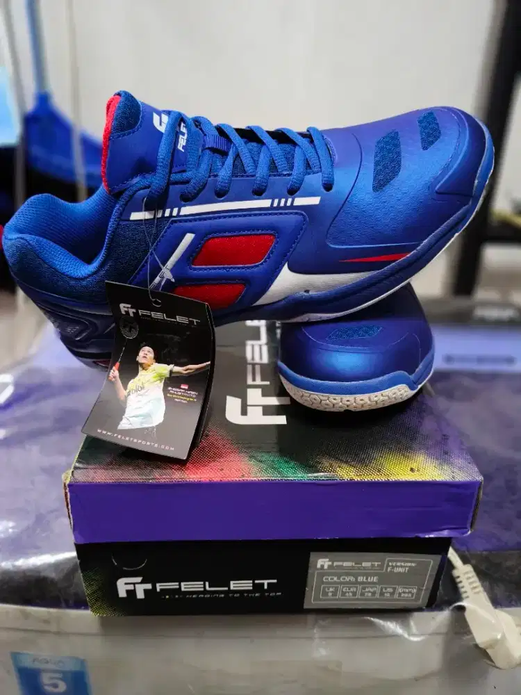 Sepatu Fellet F Unit Blue Original Ukuran  45 (28cm) Ga jd pakai