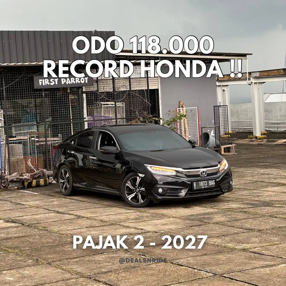 TERMURAH DI OLX ! PAJAK 2/2027 HONDA CIVIC ES SEDAN 2016 TERAWAT