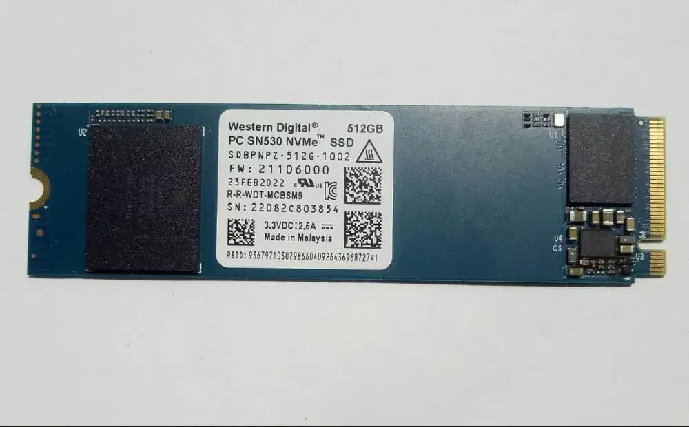 SSD NVME M2 512Gb