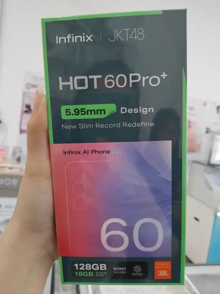 Infinix Hot 60 Pro+ 8/128 New Segel Box Garansi Resmi Promo Bandung