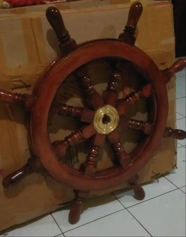 KEMUDI KAPAL 70 / PAJANGAN DAN ACCESSORIES KAPAL