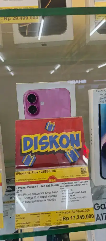I phone 16 plus  cash dan cicilan