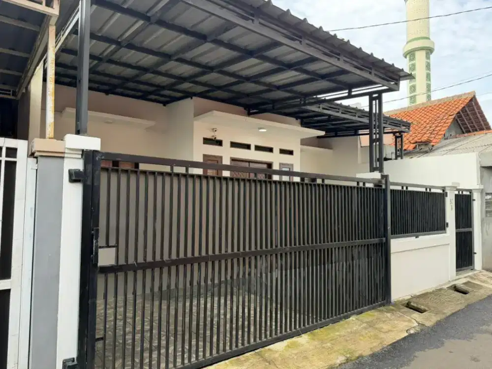 RUMAH Disewakan di Jl Cilepuk 1 Jatimakmur Rp 36 juta/Tahun