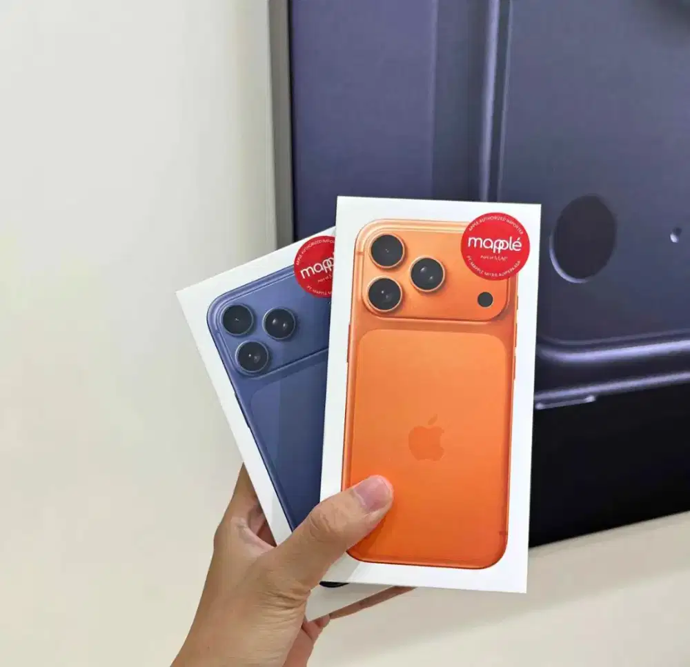 Terima cicilan tanpa kartu kredit iphone 17 promax 256GB syarat ktp