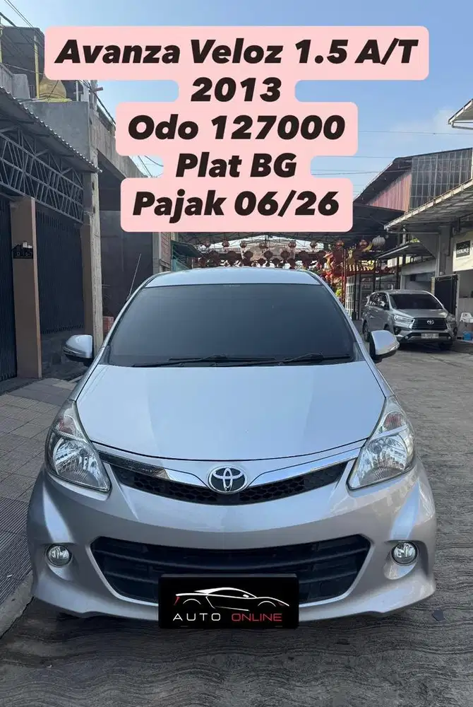 Toyota Avanza Veloz 1.5 A/T 2013