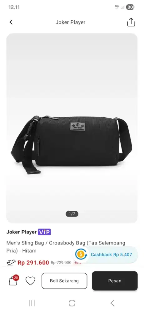 Crossbody Bag Barang Import