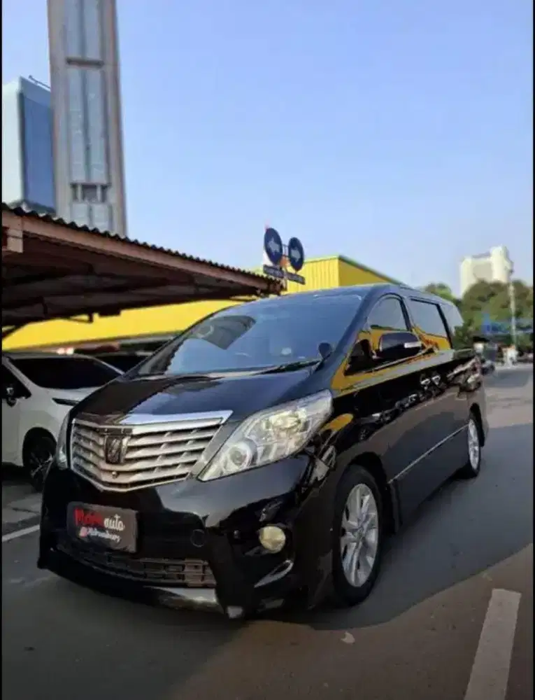 Toyota Alphard 2.4At G 2010/2011 Hitam
