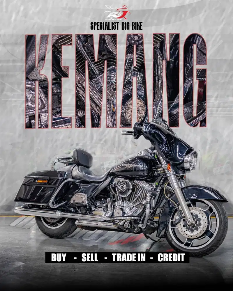 Full Paper Harley Davidson StreetGlide 113 Nik 2013 Low Km 13.100an