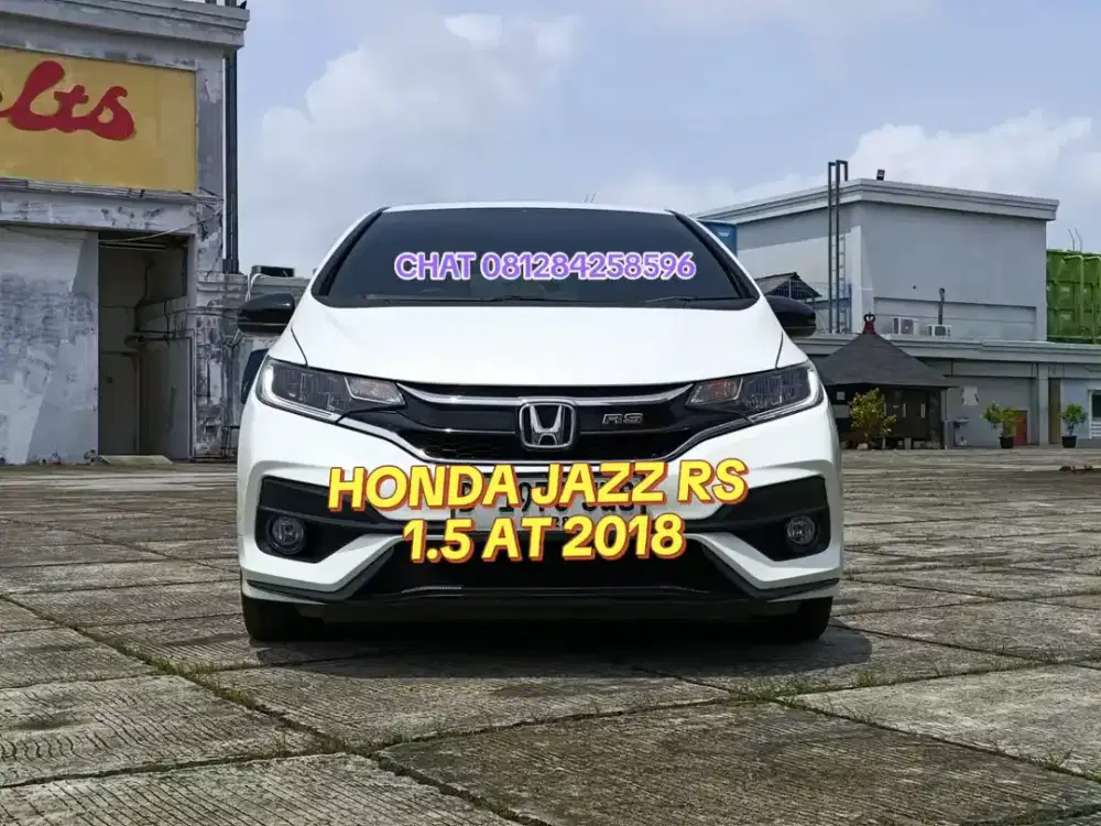HONDA JAZZ RS 1.5 AT 2018/PAJAK 2-2027/KM118RB