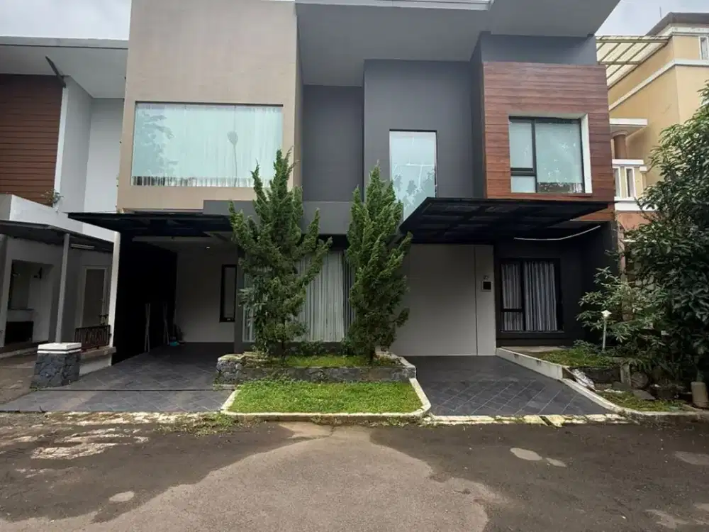 Disewakan Rumah Scandinavian Full Furnished Siap Huni di Puri Bintaro