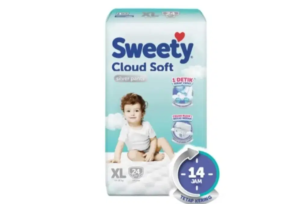 Pampers SWEETY SILVER PANTS