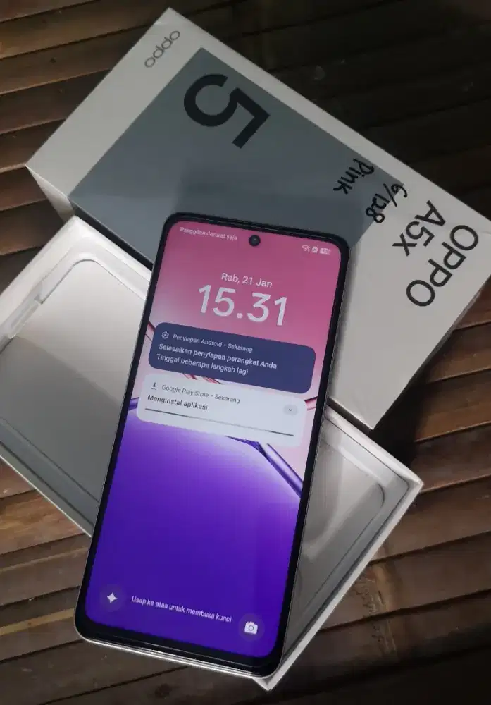 Oppo A5x 6/128gb masih garansi