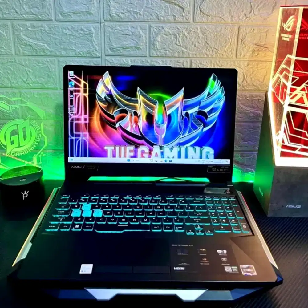 ASUS TUF GAMING RAM 16GB
RAYZEN 9 RTX 3060
SSD 512GB
MULUS BANget