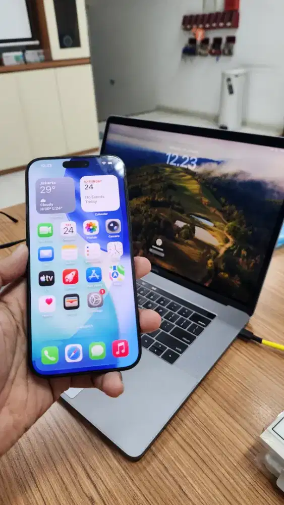 Iphone 16 promax 256gb black byk bonus