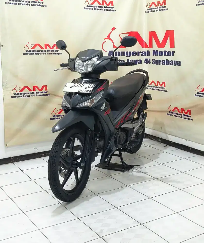 Ready Honda supra x 125 fi Tahun 2018 warna hitam
