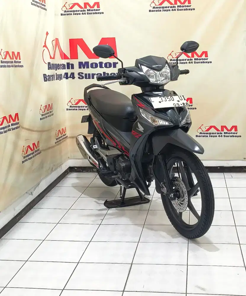 Am Barata #Honda supra x 125 fi Tahun 2018 warna hitam