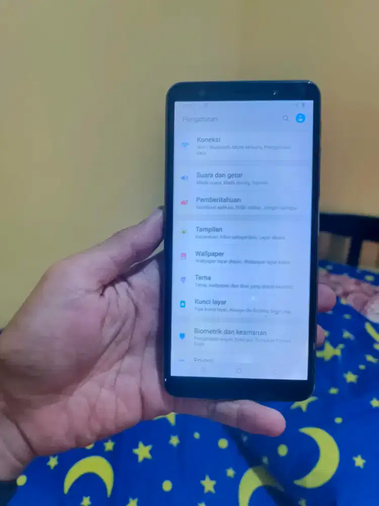 Samsung a7 2018 bekas hape dan kabel