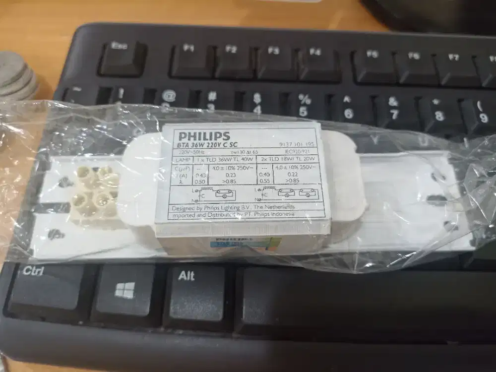 Ballast elektromagnetik Philips BTA 36W 220V C SC.