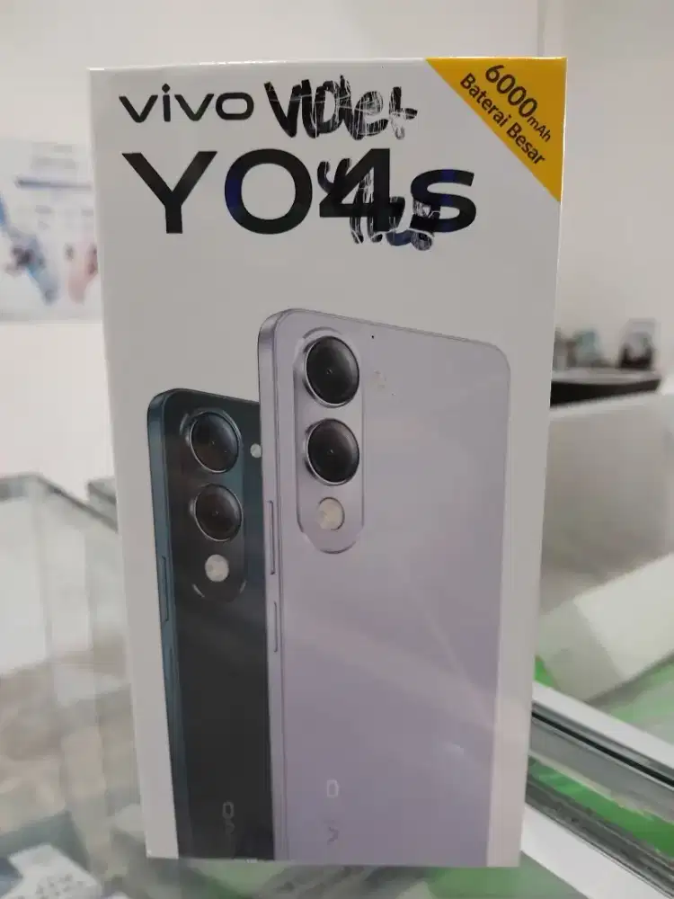 Vivo Y04s 4/128 New Garansi Resmi Promo Bandung