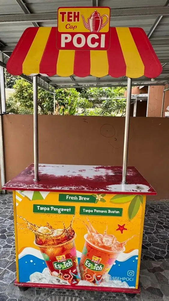 Booth / Gerobak Bekas