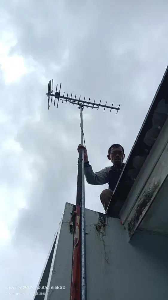 Paket pemasangan Antenna tv digital bergaransi