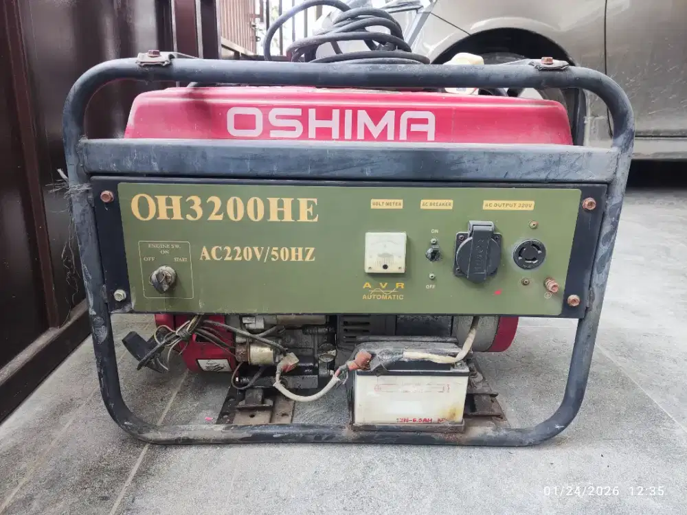 Genset mesin Honda handal