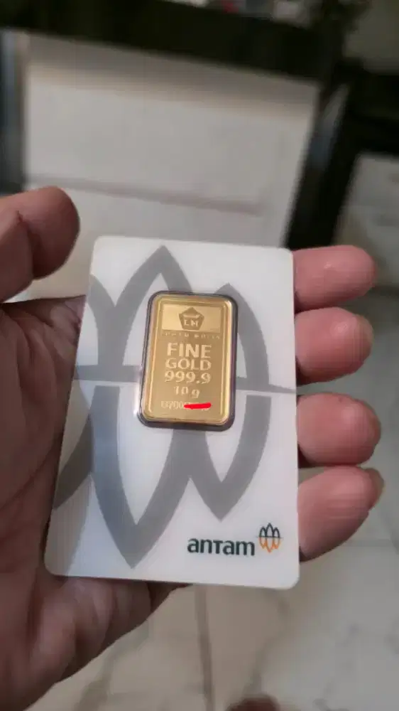 LM Antam 10 gram Emas Logam Mulia certie