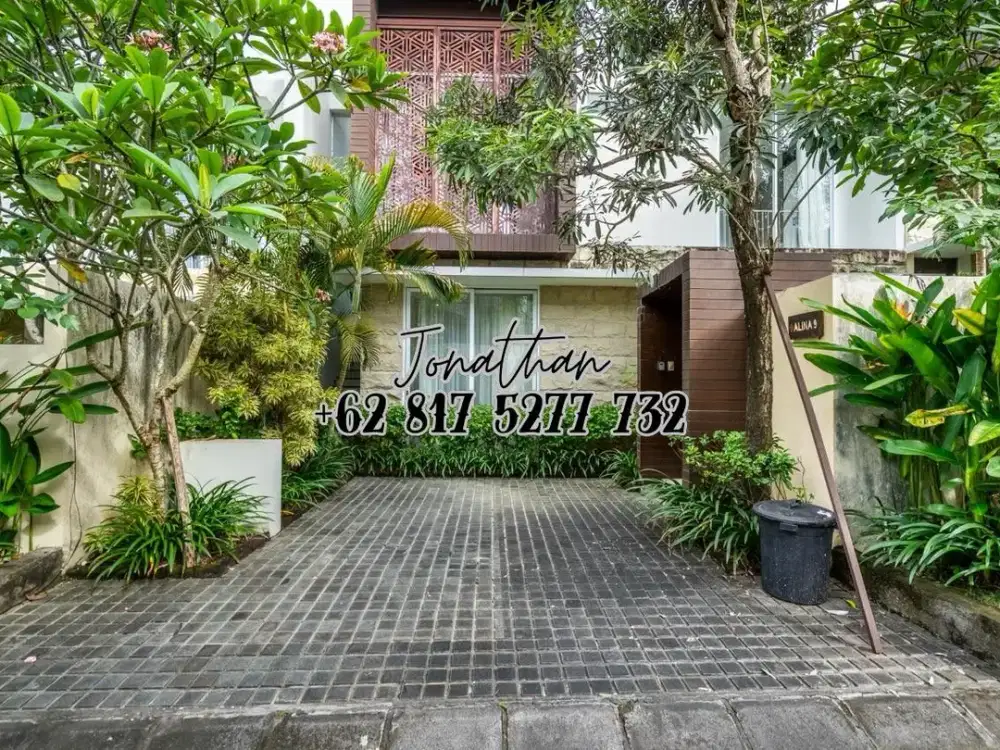 Villa Renovasi Baru 3 Kamar dengan One Gate System di Nusa Dua - VSANG