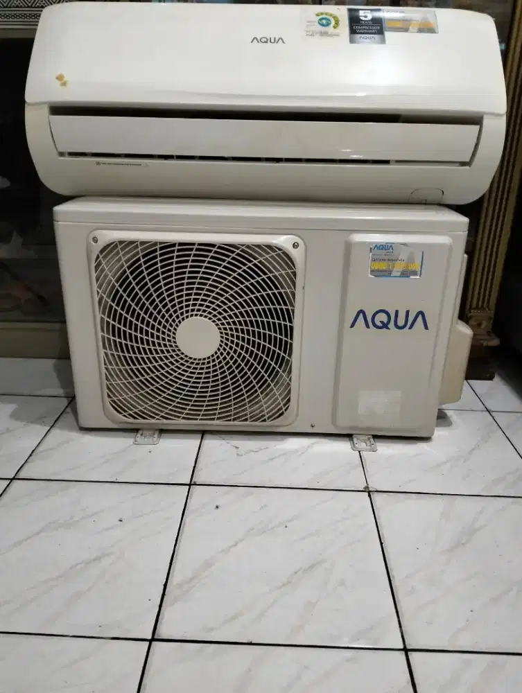 ac split 1/2 pk aqua bagus, mulus