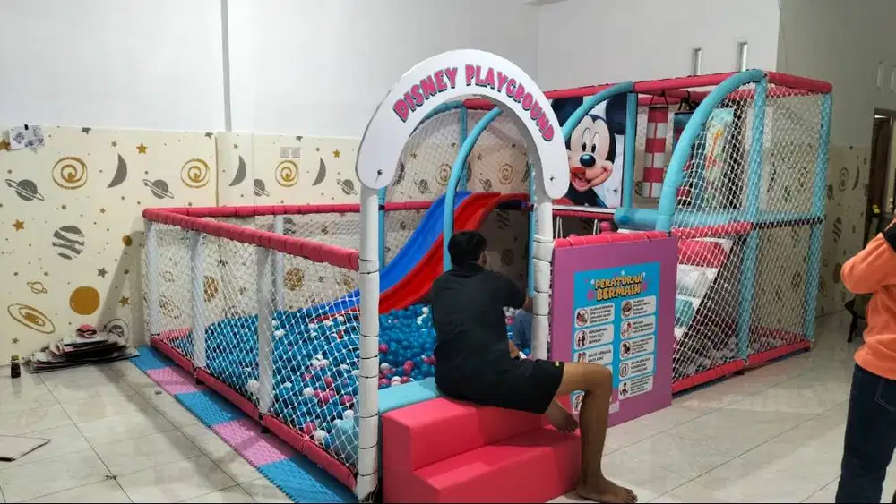 Playground Indoor uk.3x4 mandi Bola Double Perosotan