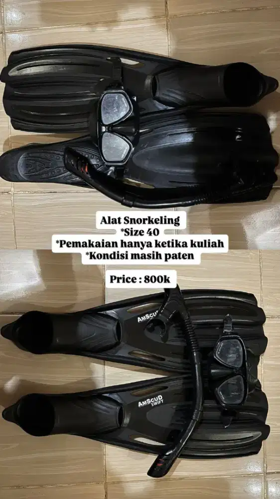 Alat Snorkeling