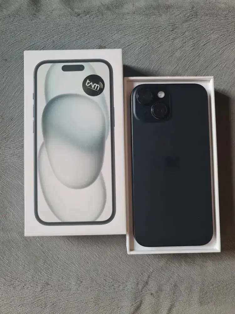 Second iPhone 15 128GB like New Garansi iBox