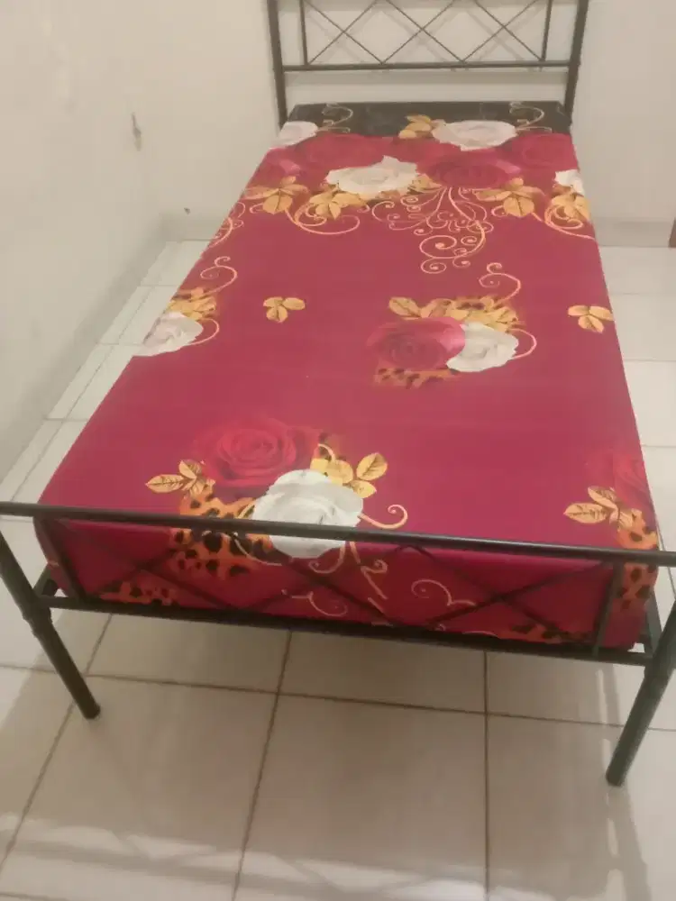 DIFAN BESI BAJA + KASUR BUSA