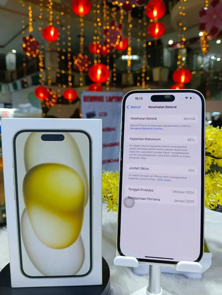 IPHONE 15 128GB SECOND INDO