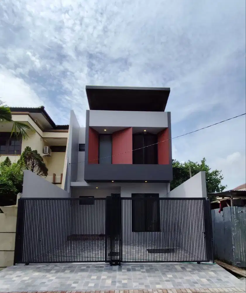 Dijual Rumah Baru Gress Modern Minimalis 2 Lantai Manyar Siap Huni