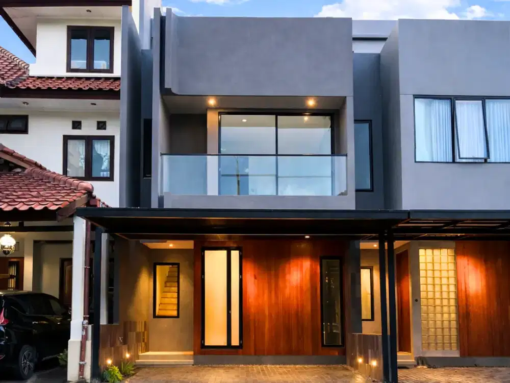 Rumah Minimalis di Bali View Cirendeu 2 Lantai Dekat Labschool