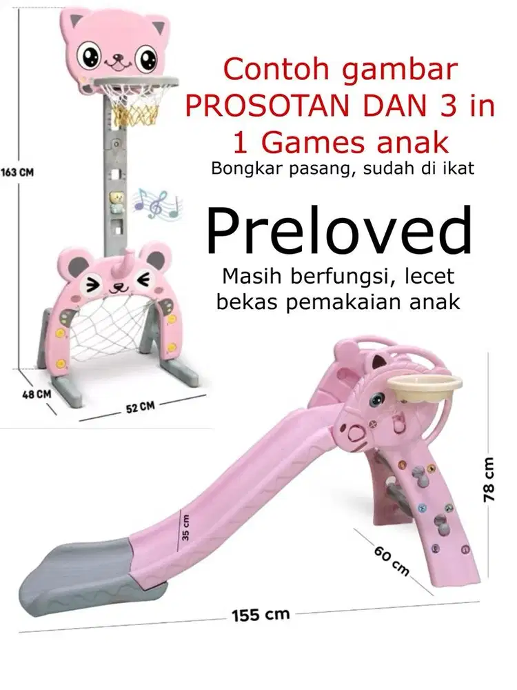 Mini playground bekas