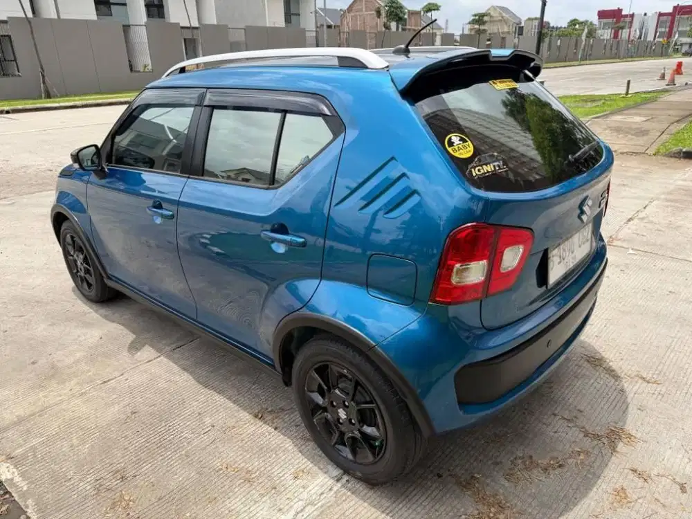 ignis GX ads at matic 2017 biru km low