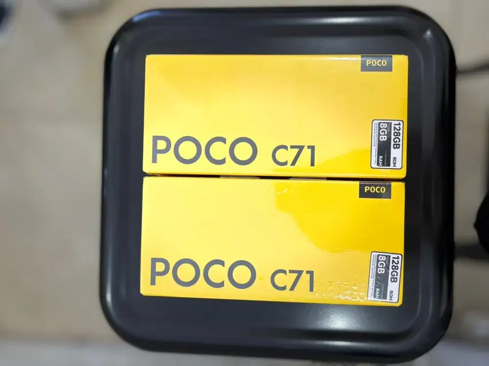 POCO C71 4+4/128 BARU RESMI GARANSI PROMO
