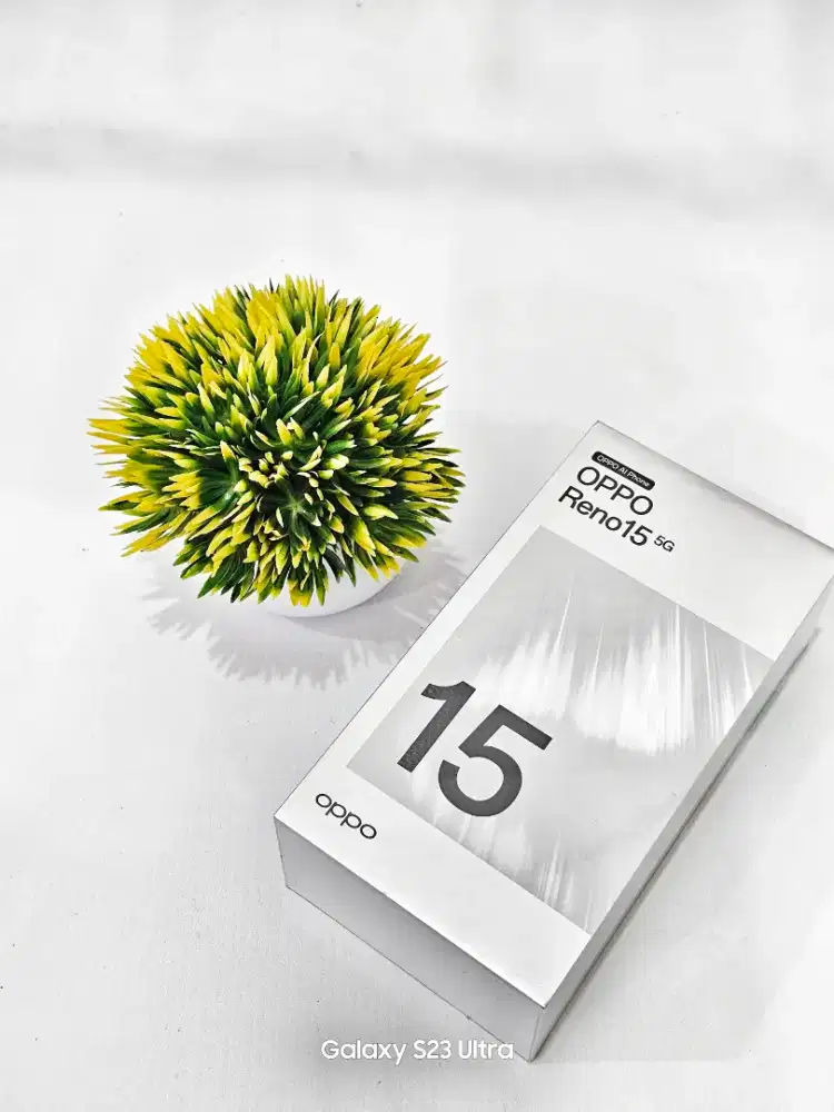 Oppo Reno 15 5G Ram 12/256Gb Ready bisa diantar