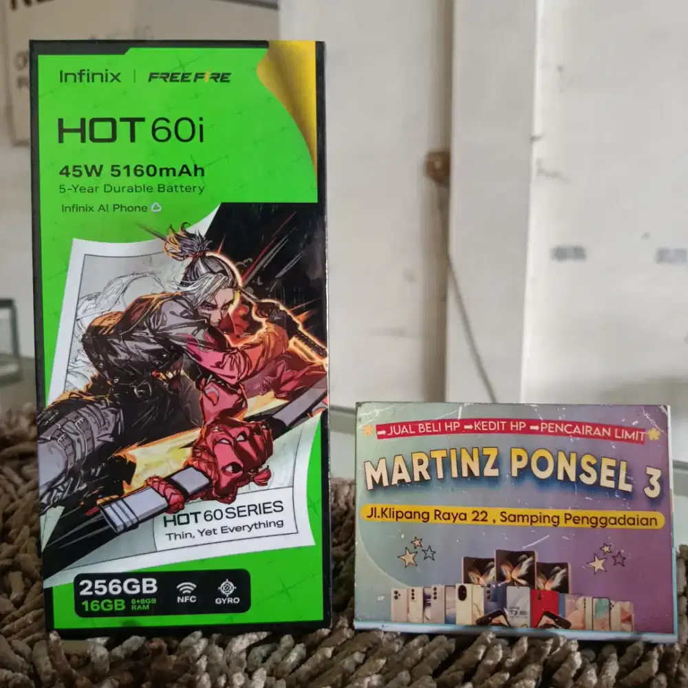 Infinix hot 60i 8/256