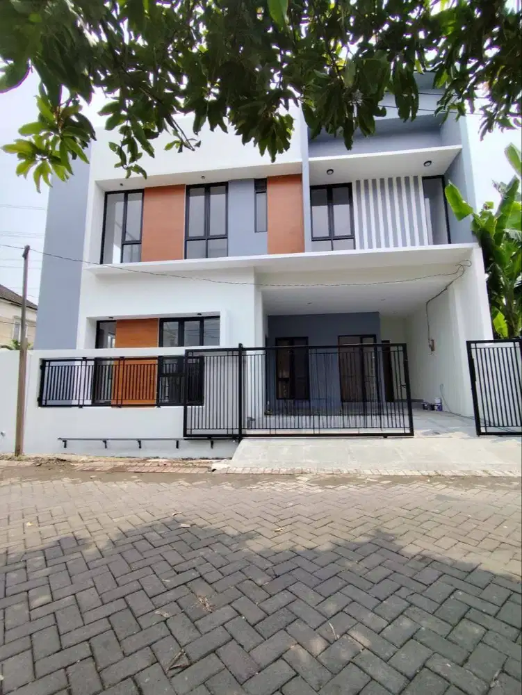 Dijual Rumah Baru Gress Panjang Jiwo 2 Lantai Minimalis Modern