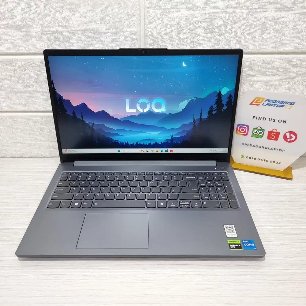 Lenovo LOQ 15IAX9E Essential Core i5-12450HX 12GB/512GB RTX 3050 6GB