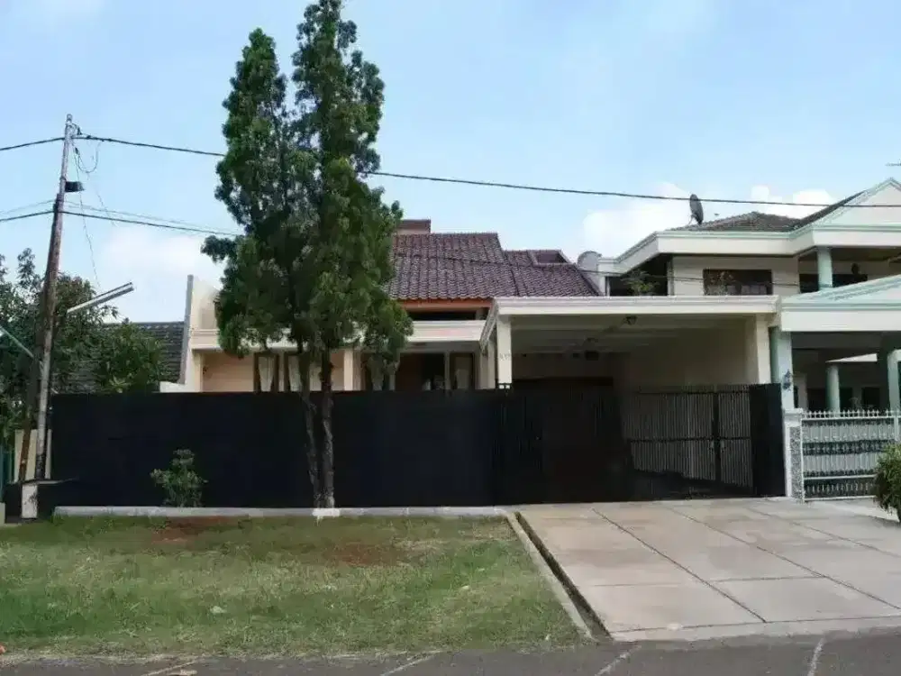 RUMAH MEWAH CAKEP BANGET! DI PERUM PULO GEBANG – TANAH LUAS 303 m²