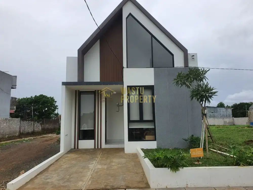 RUMAH SCANDINAVIAN TERMURAH DALAM PERUM, DEKAT PEMDA CIBINONG
