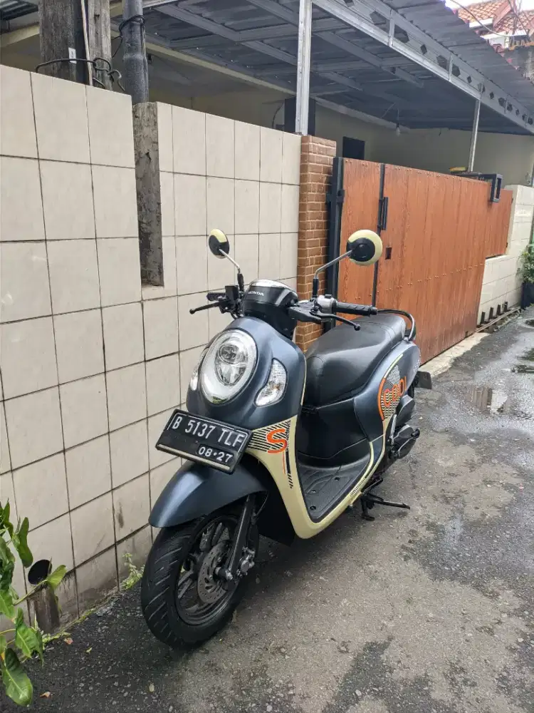 Bissmillah dijual motor Honda Scoopy fashion 2022