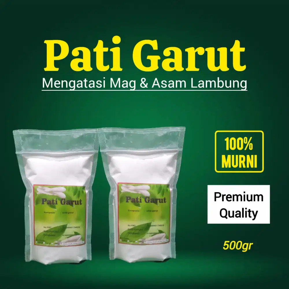 Tepung Pati Garut Asli