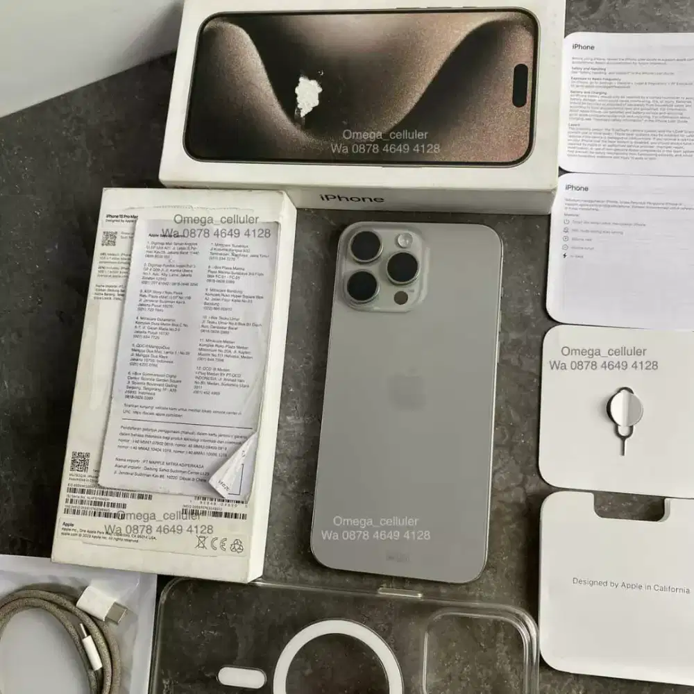 iPhone 15 promax 256gb ibox second